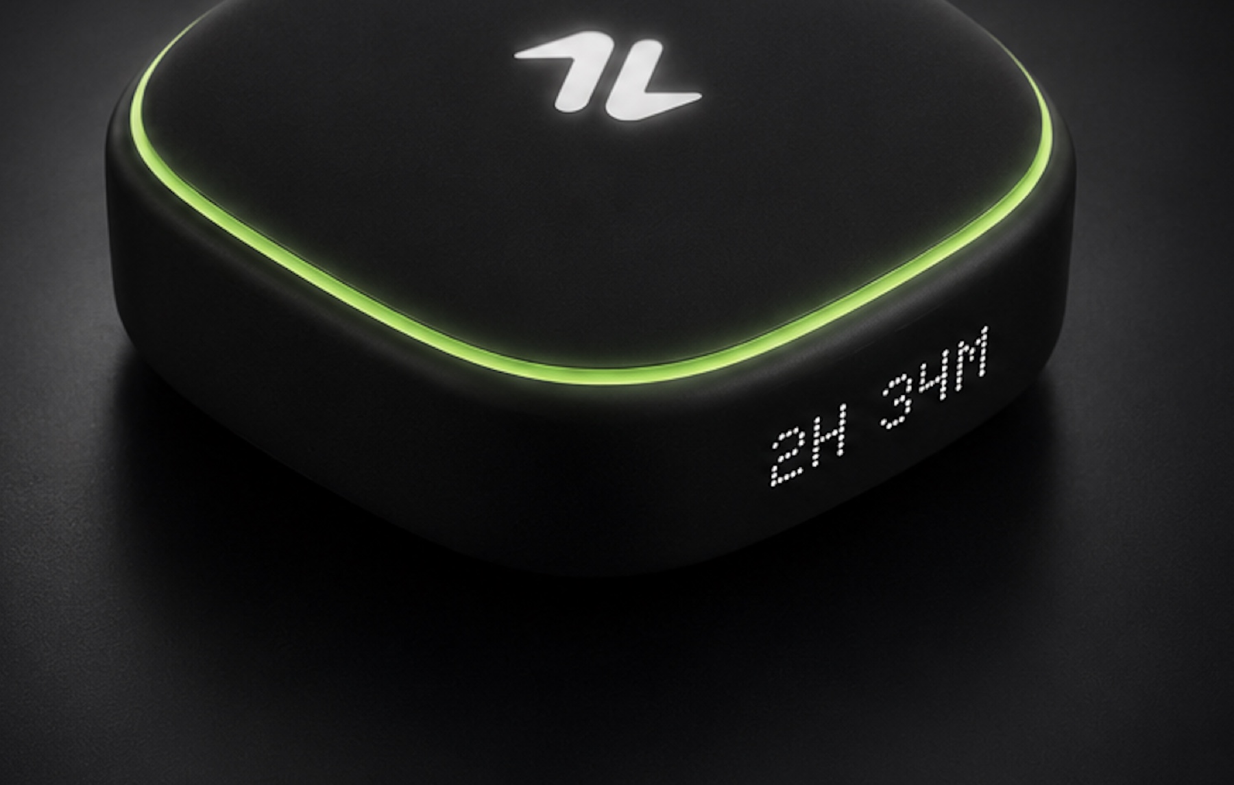ZenMode focus companion with glowing green ambient ring